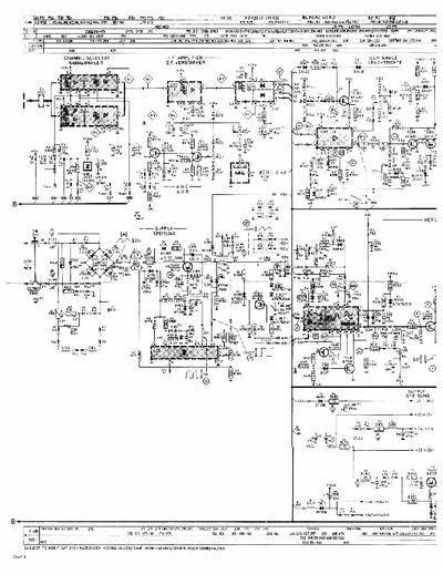 Philips K11 TV schema CTV Philips chassis K11